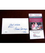 GENE SARAZEN 48 PGA WINS HOF GOLFER SIGNED AUTO VINTAGE INDEX CARD JSA B... - €68,99 EUR