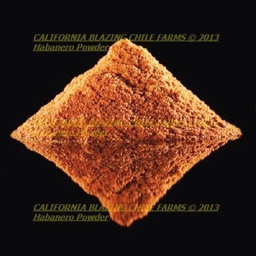 1 oz. Pure Habanero Powder and XXX-Hot! Orgaically grown and cultivated - $5.50