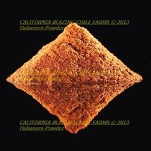 1 oz. Pure Habanero Powder and XXX-Hot! Orgaically grown and cultivated - $5.50