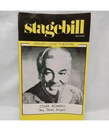 Stagebill Magazine Drury Lane Theatre Cesar Romero My Three Angels - $16.28 CAD