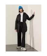 ATHLETA Whisper Featherless Puffer Parka Jacket Black Petite Large LP Qu... - $2,363.53 MXN
