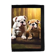 English Bulldog Puppies Wallet - $19.90