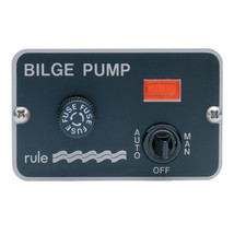 Rule Deluxe 3-Way Panel Lighted Switch f/Auto Float 24/32VDC - £43.49 GBP