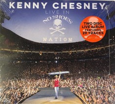 Kenny Chesney - Live in No Shoes Nation (CD 2 Discs 2017 Blue Chair) Brand NEW - $14.99