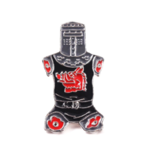 Monty Python and the Holy Grail Black Knight Flesh Wound Metal Enamel Pin UNUSED - £6.26 GBP