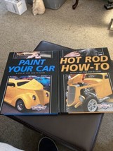 Two How to Guides Paint Your Car &amp; Hot Rod How-To By National Street Machine Clu - £14.93 GBP