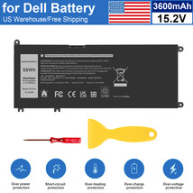 56Wh 33Ydh Laptop Battery For Dell Inspiron 15 7000 17 7773 7778 7786 77... - $37.99