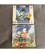 Lot of 3 Jack In The Box SEALED PC Games - Sonic 3D Blast Knuckles Ecco ... - $49.50