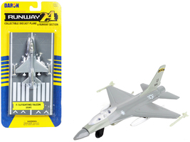 General Dynamics F-16 Fighting Falcon Fighter Aircraft Gray &quot;United States Air F - £17.36 GBP