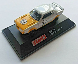 Real-X Toyota Celica 1600GT Japanese Race Car, 1:72 Scale #67, with Rubber Tires - £23.80 GBP