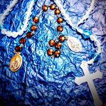 Exquisite handmade rosary religious lot - $31.68
