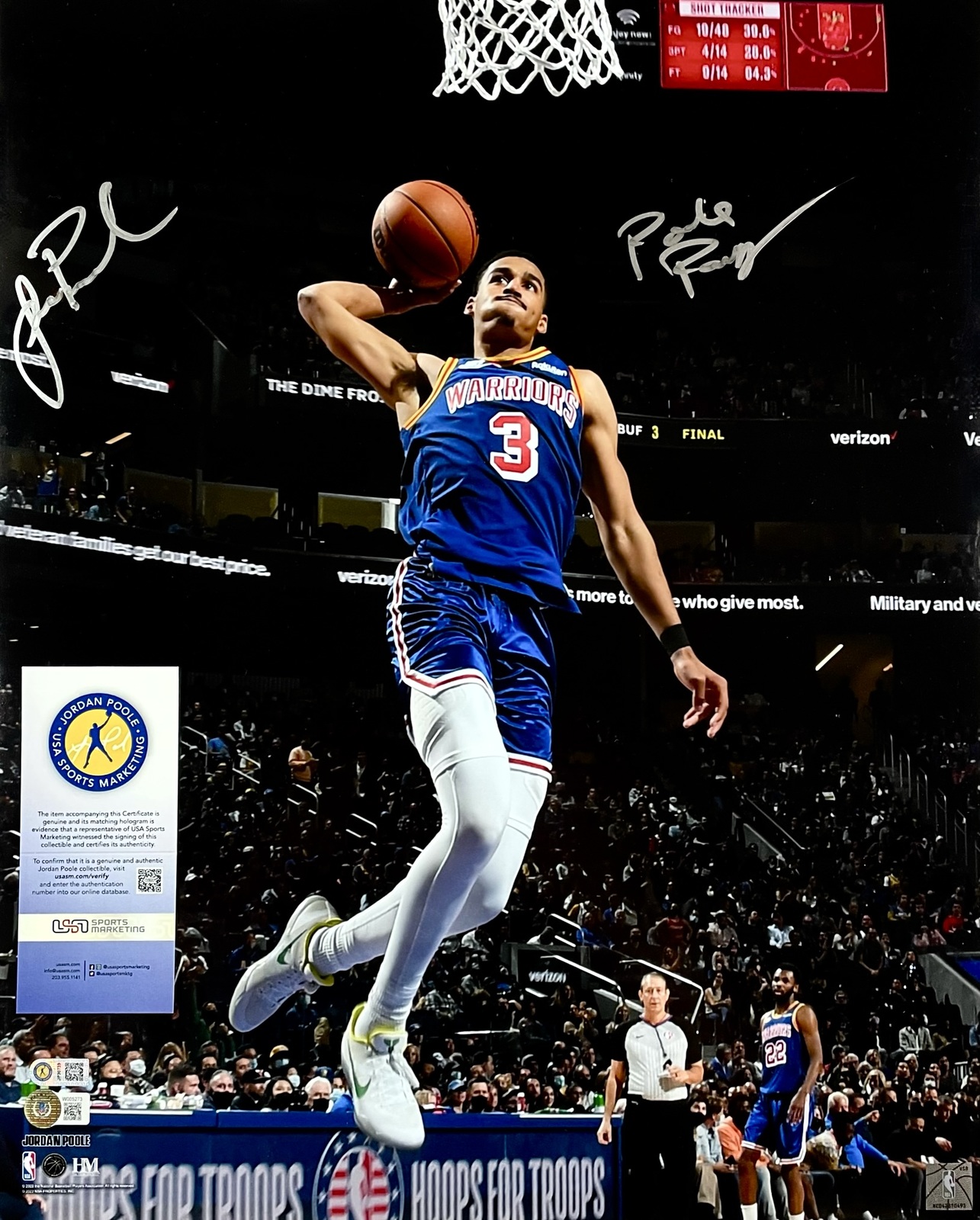 Jordan Poole Autograph Signed G.S. Warriors and 18 similar items Jordan Poole Autograph Signed G.S. Warriors and 18 similar items