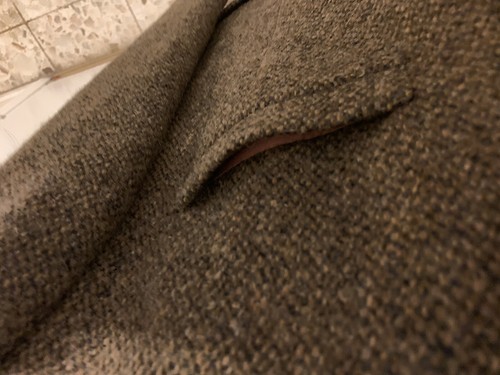 Harris Tweed Rayas Espiguilla Chaqueta Americana Hombre Talla 42 Item image 7