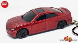 Htf Keychain Dark Red Dodge Charger Tinted Windows Custom Ltd Great Gift - £26.36 GBP