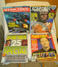 Lot 4 Star Trek magazines  25th Anniversery Edition  Next Generation Spe... - £15.98 GBP