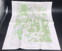 Vintage 1963 Gowanda NY Quadrangle Geological Survey Topographical Map 2... - $9.49