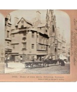 Vintage 1905  Stereoscope Card Stere View - House of John Knox Edinburg ... - £14.18 GBP