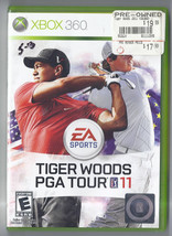 Microsoft xbox 360 Tiger Woods PGA Tour 11 Game Rare - £11.54 GBP