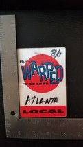 ASKING ALEXANDRIA - WARPED TOUR ATLANTA 2011 CLOTH CONCERT BACKSTAGE PASS - $187.91 MXN