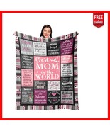 Luxury Flannel Blanket for Mom 60&quot; x 50&quot; - Thoughtful Gift for All Occas... - $53.70 CAD
