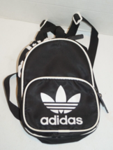 Adidas Mini Backpack Purse Black Small Travel Bag - $19.79