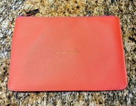 KATIE LOXTON London Orange/Hot Pink &quot;Bag of Tricks&quot; Essentials or Cosmet... - $19.99