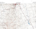 Ely Quadrangle Nevada 1958 Topo Map Vintage USGS 15 Minute Topographic - $16.89