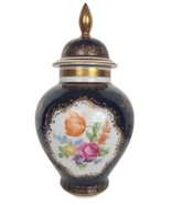 Antique Porcelain Cobalt Salon Vase Amphora Germany Carl Schumann Bavari... - £55.03 GBP