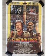 1987 Original “Firewalker” Movie Poster 40” x 27” MH - $12.87