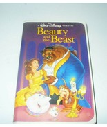 Beauty And The Beast VHS Tape 1992 Walt Disney&#39;s Black Diamond Classic-1... - £3.80 GBP