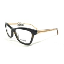 Nine West NW5086 206 Eyeglasses Frames Black Gold Square Cat Eye 52-16-135 - £37.15 GBP