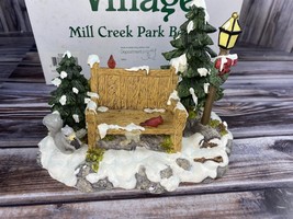 Dept 56 Village Collection - Mill Creek Park Bench 52654 - £11.32 GBP