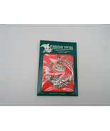 Heritage metalworks handcrafted heritage pewter 2000 Christmas ornament NOS - $366.59 MXN