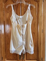 Vtg Sz XL Top Melon Beige Body Shaper Girdle Wear your own Bra - $17.82
