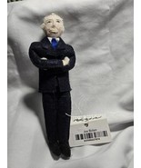 Joe Biden Ornament Wool Felt Hand Made Silk Road Bazaar Free Shipping - $39.14 CAD