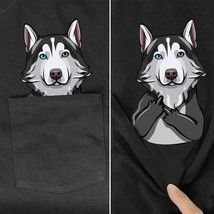 CLOOCL Funny T-Shirt Fashion  Summer Pocket Pug Dog Printed T-shirt Men&#39;s for Wo - £64.38 GBP