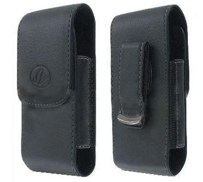 Leather Case Pouch Holster with Belt Clip for Verizon Samsung Galaxy S6 G920V - £17.25 GBP