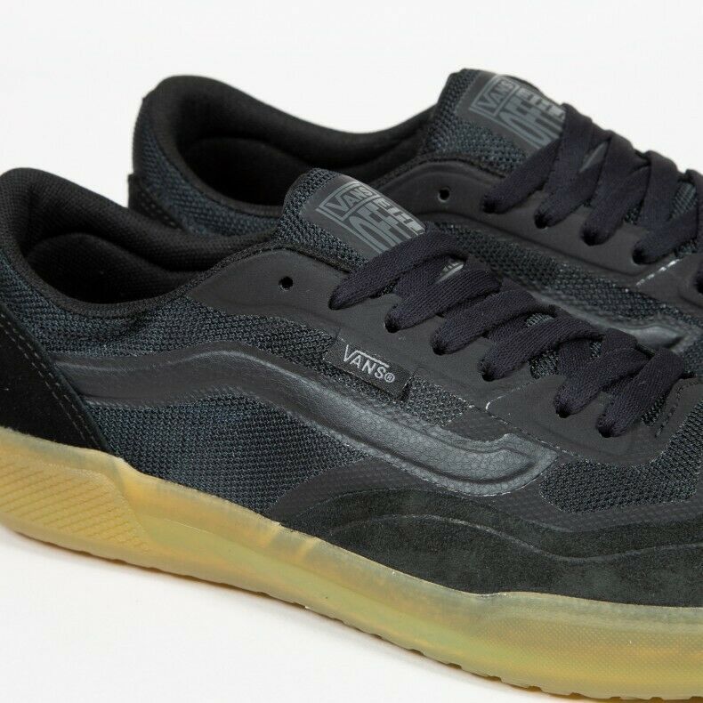 Primary image for new Vans Ave Pro Shoes Black/Gum VN0A5HENB9M $100 mens 7/womens 8.5