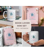 Just a Girl Who Loves Books Mug and Notebook Set – Book Lover Gift, Cozy... - €25,10 EUR
