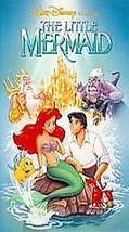 Disney BLACK DIAMOND CLASSIC The Little Mermaid VHS, 1990 RARE - £15.79 GBP