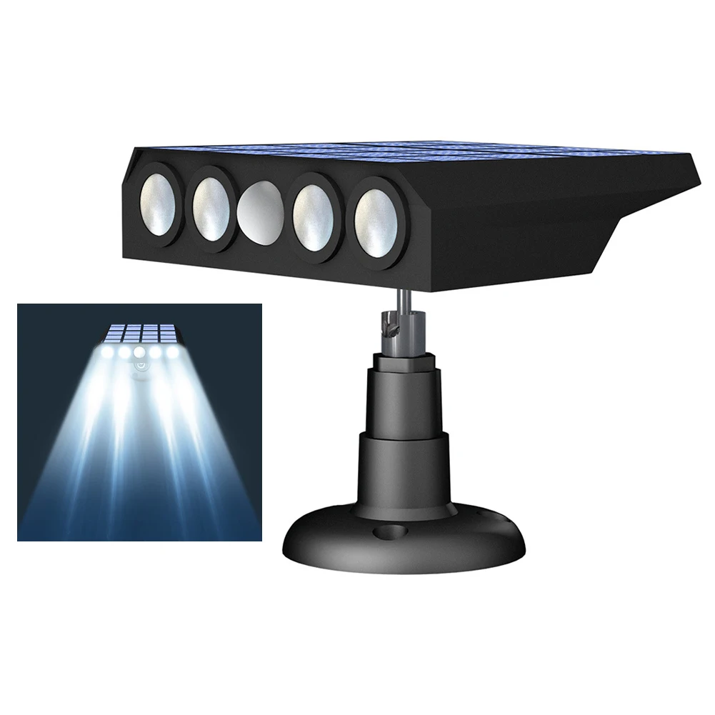 Front Door 4 LEDS Yard Super Bright Security Outdoor Pathway Motion Sensor Angle - £63.39 GBP