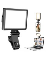 Rechargeable Selfie Light, Clip-On Led Ring Light For Phone, Laptop, Tab... - £31.92 GBP
