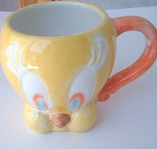 Vintage Mug Looney Tunes TWEETY Bird Handmade Collectible Cup - £12.61 GBP
