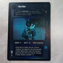 Bane Malar - FOIL - Jabba&#39;s Palace - Star Wars CCG Customizeable Card Game SWCCG - £1.32 GBP