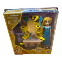 Disney Tangled The Series Rapunzel Bedroom Vanity Figure Set Doll *New - £16.05 GBP