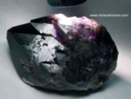 Amethyst Elestial Crystal Specimen, Purple Amethyst, Natural Jacare Amet... - $320.00