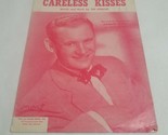 Careless Kisses by Tim Spencer Sheet Music Sammy Kaye photo - $6.98