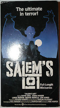 SALEM&#39;S LOT Full Length VHS Miniseries 2 Pack 184min Steven King Horror - £17.63 GBP