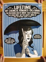 My Chemical Romance Poster Concert Austin TX 2006 Blue - £101.05 GBP