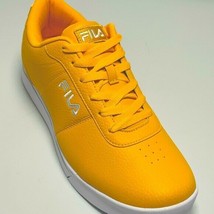 Men’s Fila Neon Impress LL Yellow | White Sneakers - £98.75 GBP